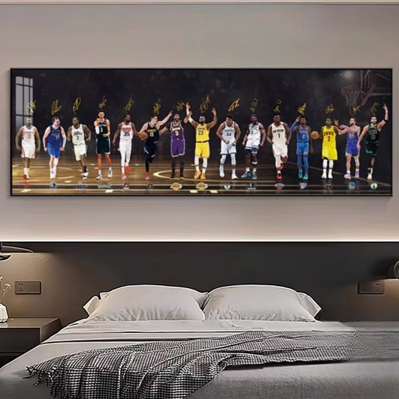 All-Basketball Star Wall Art
