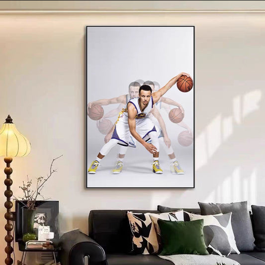 Stephen Curry Wandkunst