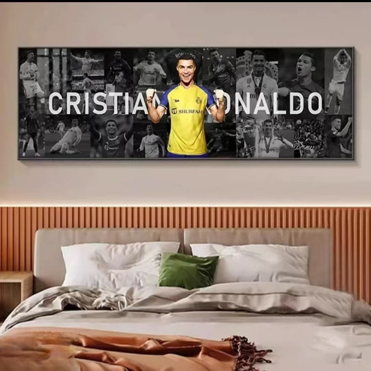 Arte de la pared de Cristiano Ronaldo