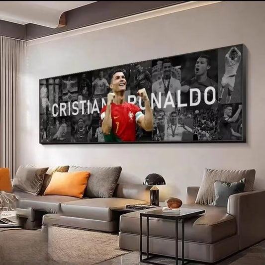 Arte de la pared de Cristiano Ronaldo