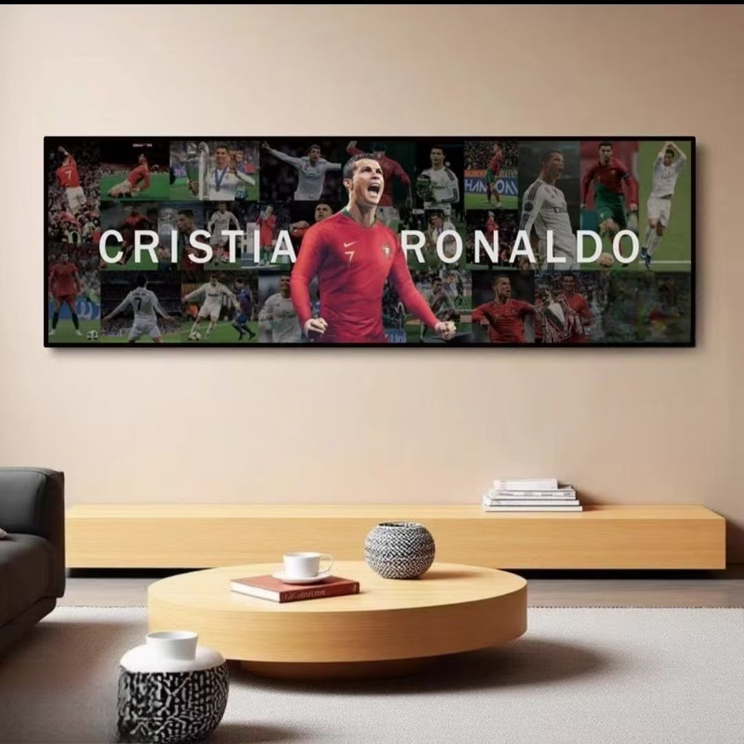 Arte de la pared de Cristiano Ronaldo