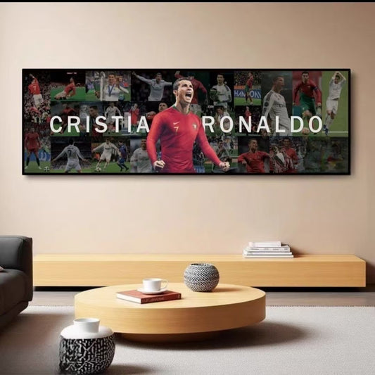 Arte de la pared de Cristiano Ronaldo