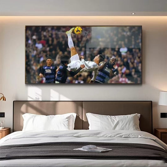 Arte de la pared de Cristiano Ronaldo