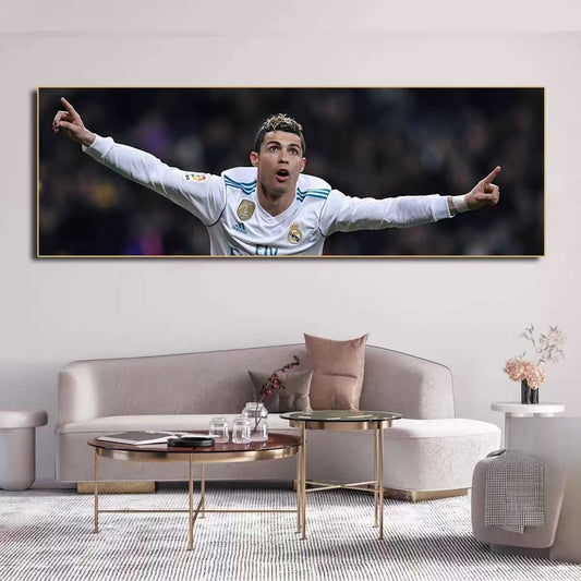 Arte de la pared de Cristiano Ronaldo