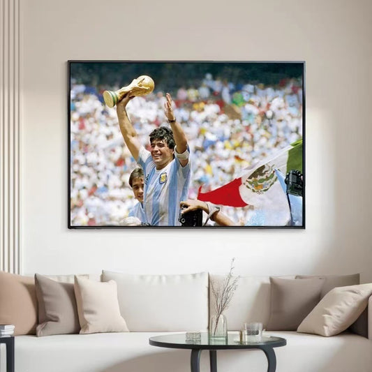 Art mural Maradona 