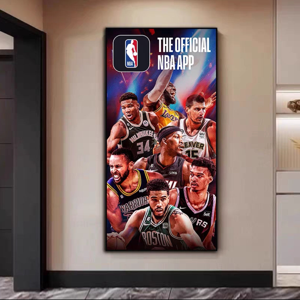 All-Basketball Star Wall Art
