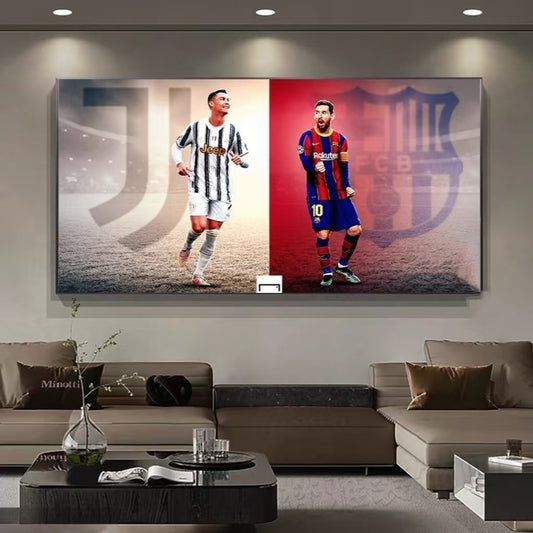 Arte de la pared de Cristiano Ronaldo