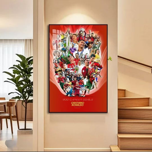 Arte de la pared de Cristiano Ronaldo