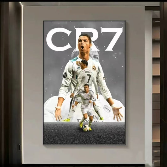 Arte de la pared de Cristiano Ronaldo
