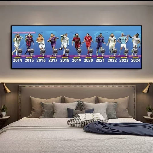 Arte de la pared de Cristiano Ronaldo