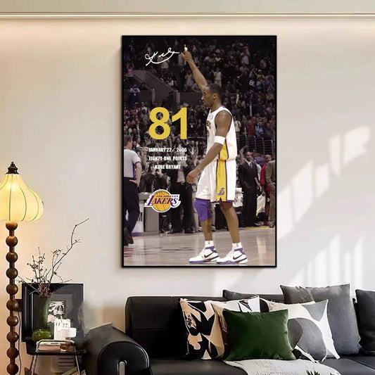 Kobe Bryant Wall Art