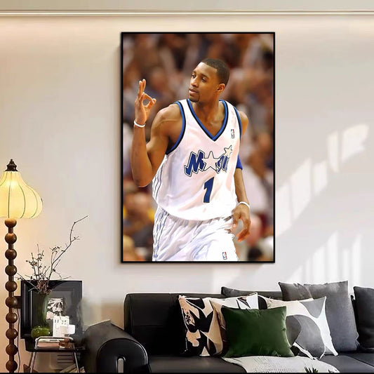 Art mural Tracy McGrady 