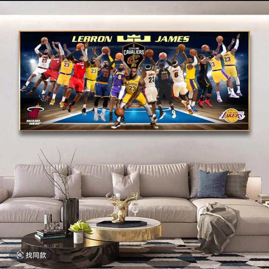 LeBron James  Wall Art
