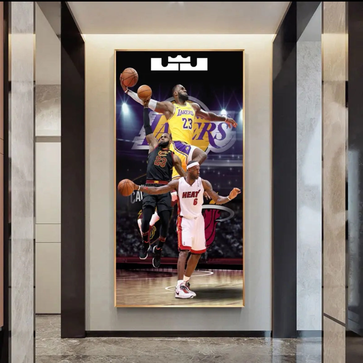LeBron James Wall Art
