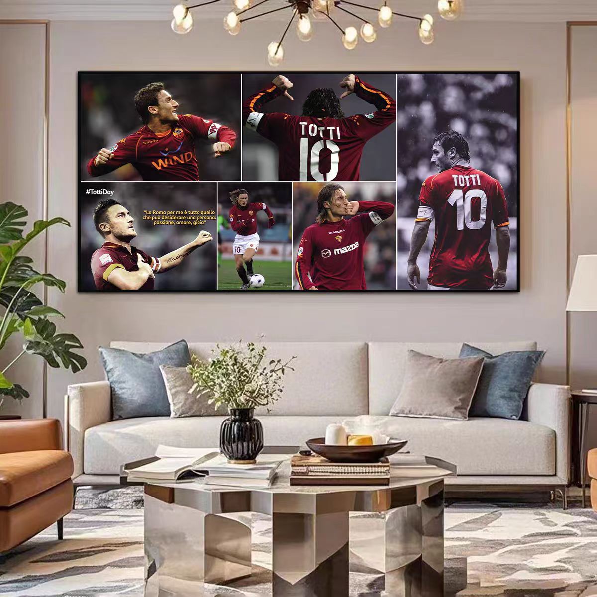 Francesco. Totti Wall Art