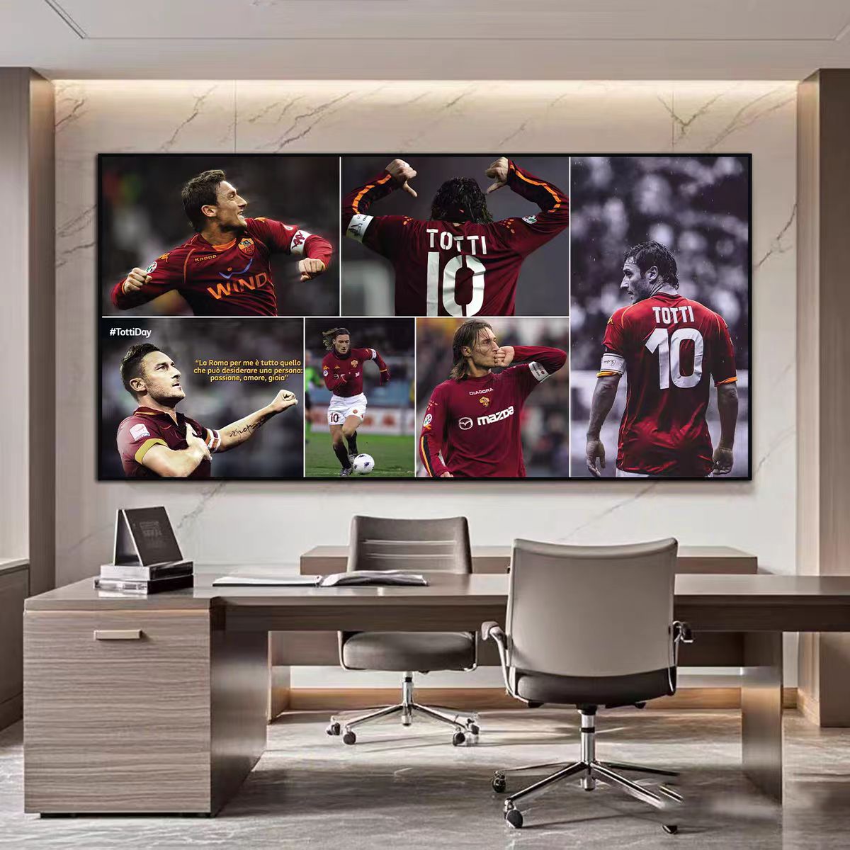 Francesco. Totti Wall Art