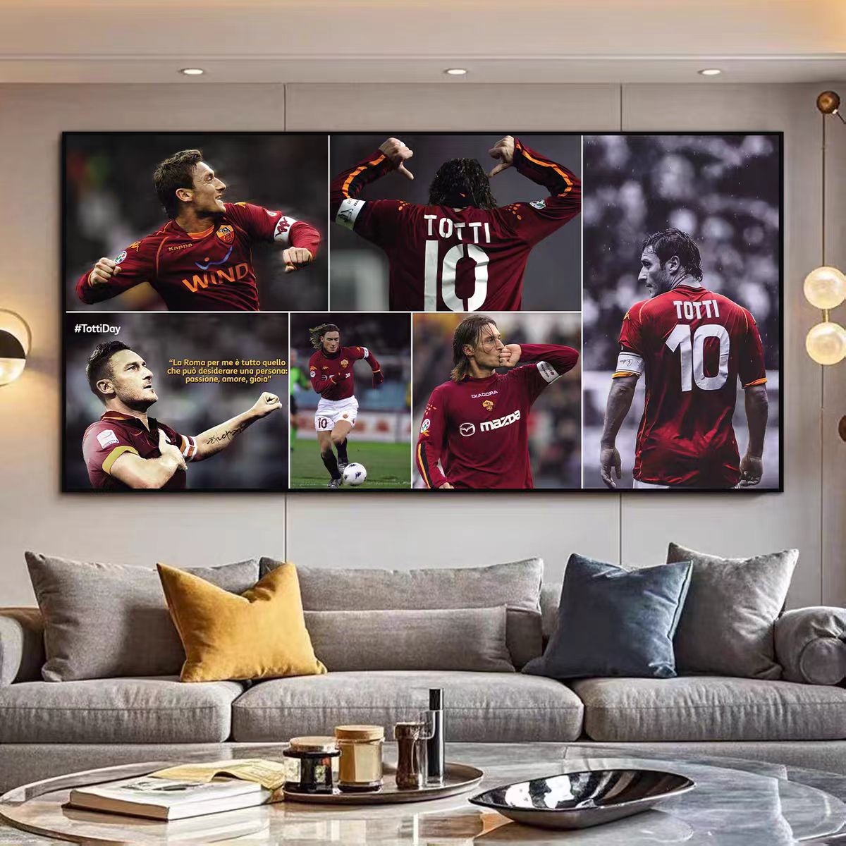 Francesco. Totti Wall Art