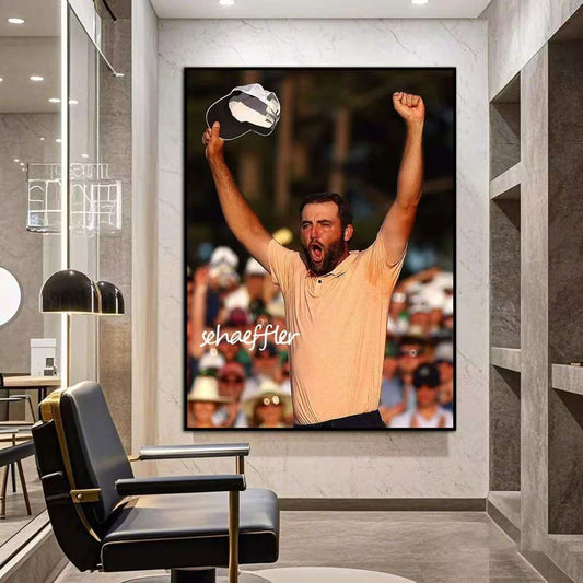 Scottie Scheffler  Wall Art