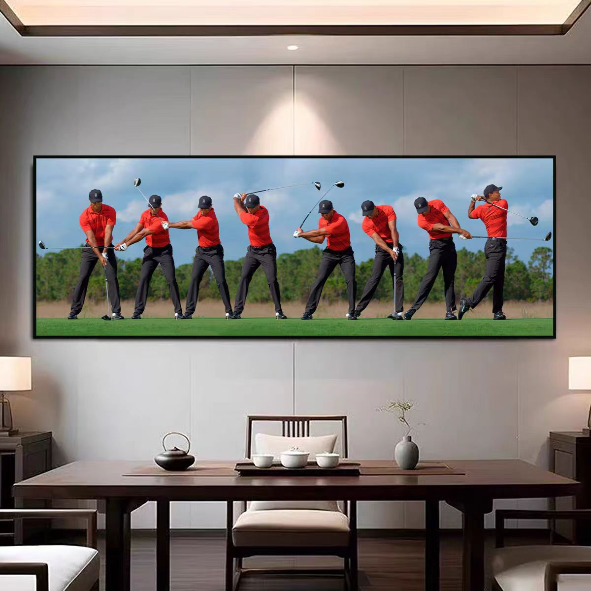 Art mural Tiger Woods