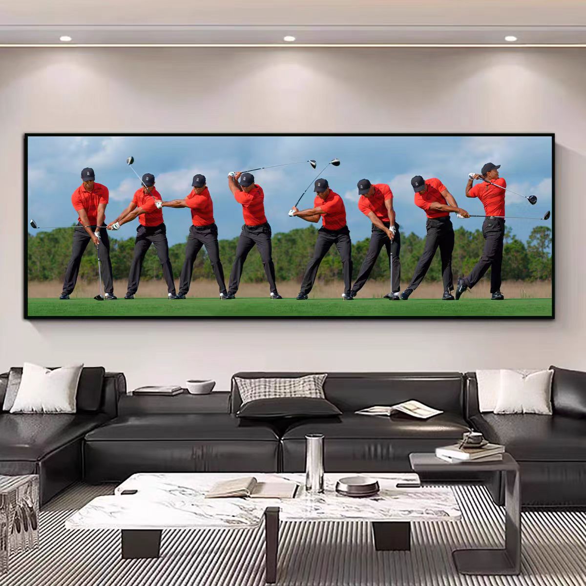 Art mural Tiger Woods