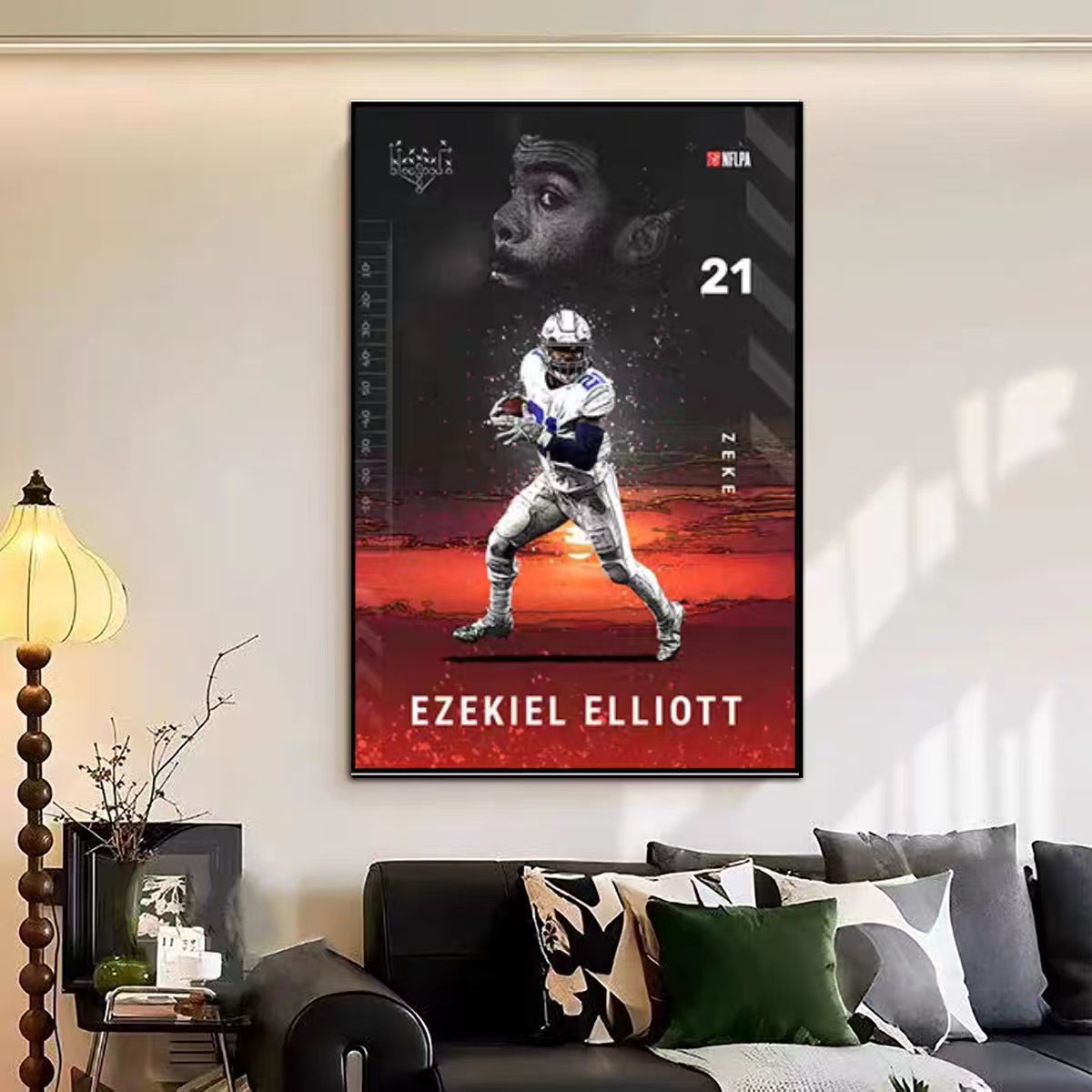 EZEKIEL ELLIOTT  Wall Art