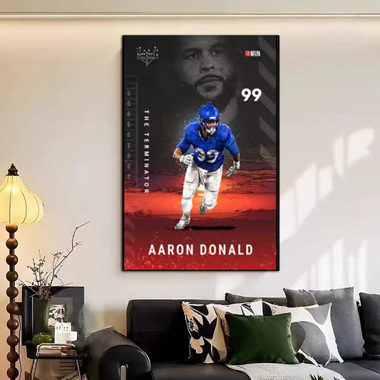 AARON DONALD  Wall Art