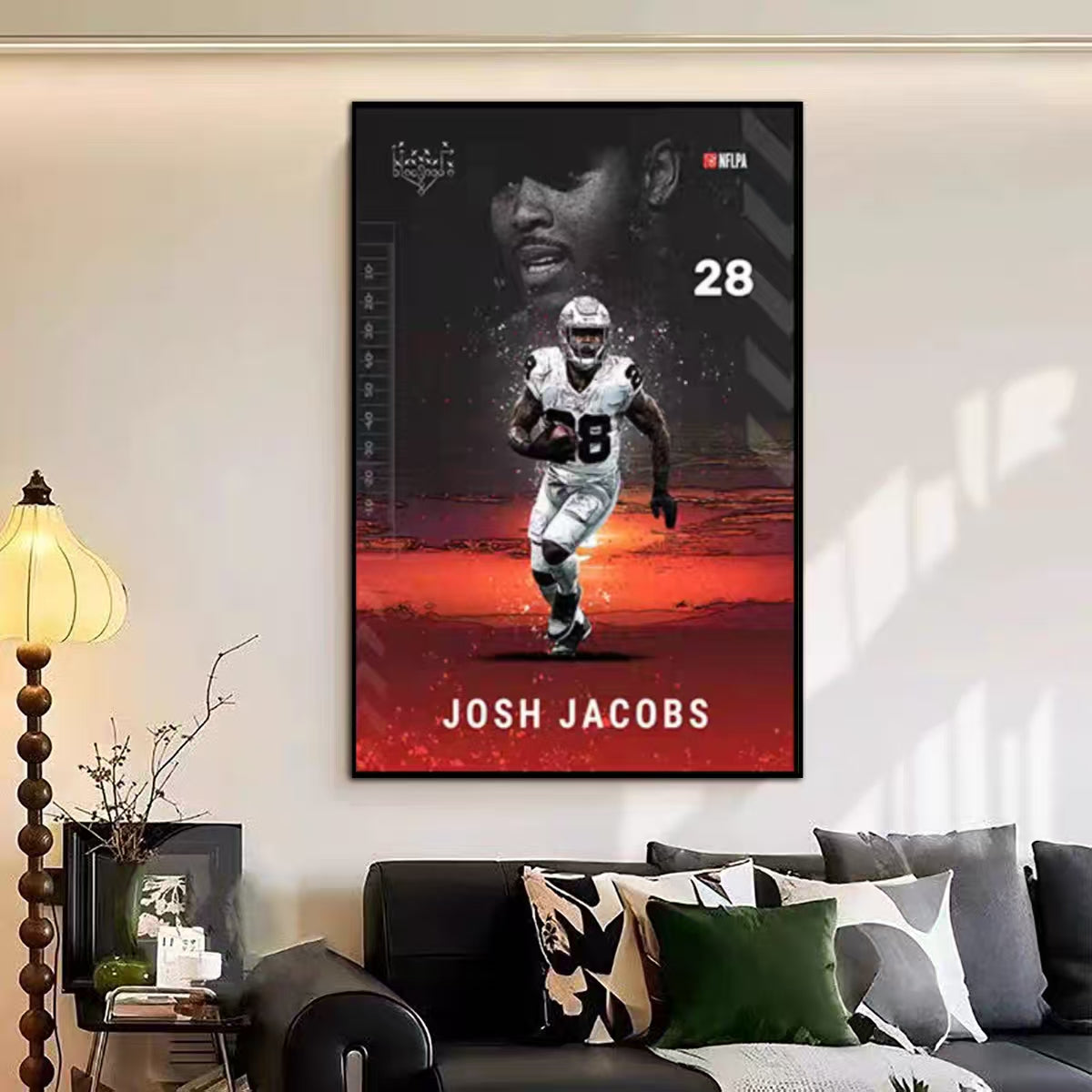 JOSH JACOBS  Wall Art