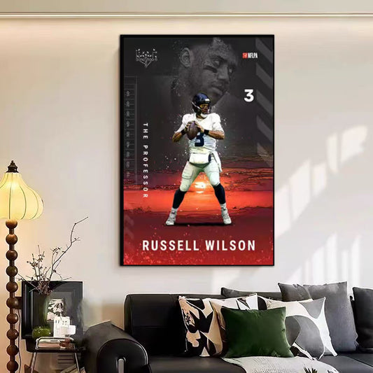 RUSSELL WILSON Wall Art