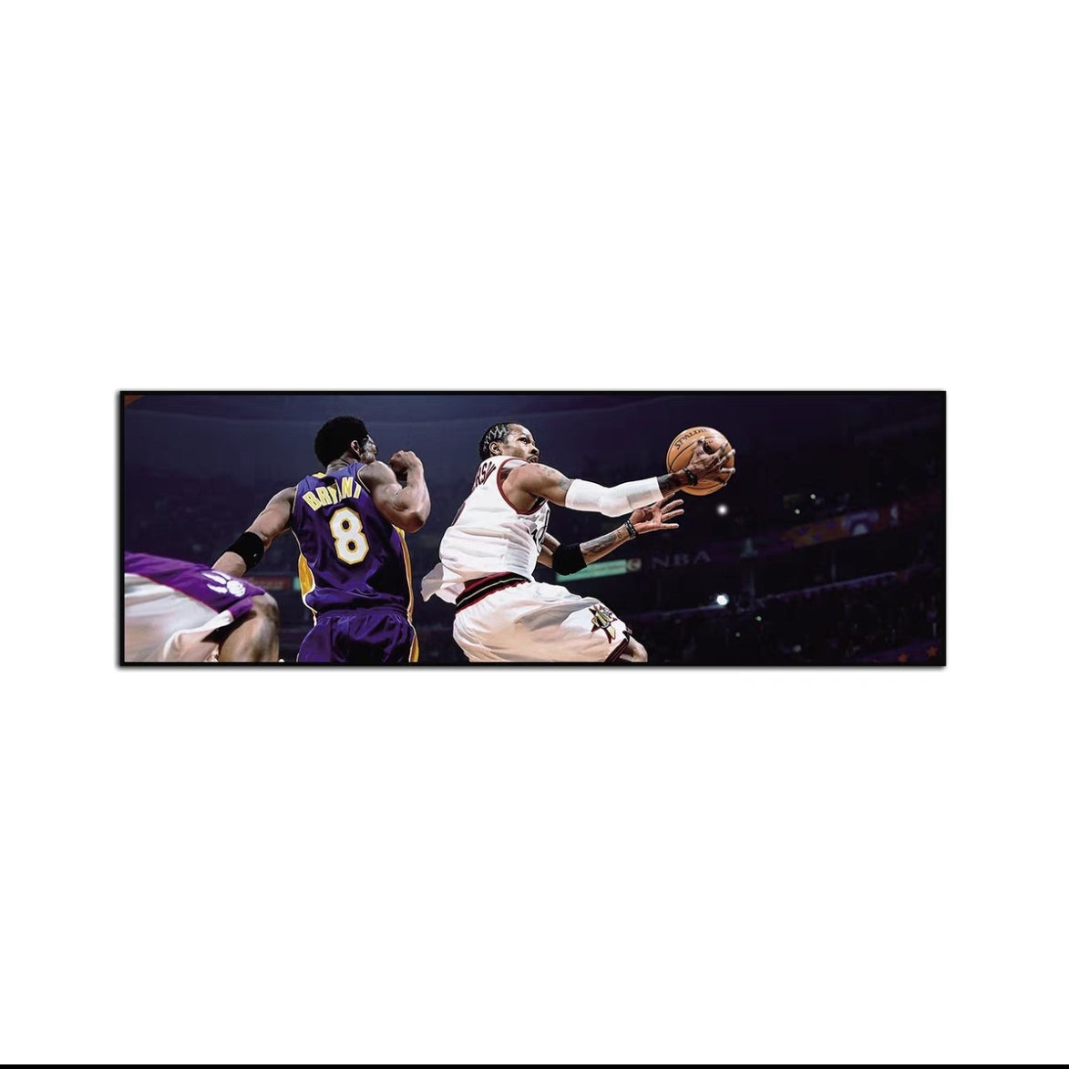 Kobe Bryant And Allen Iverson Wall Art