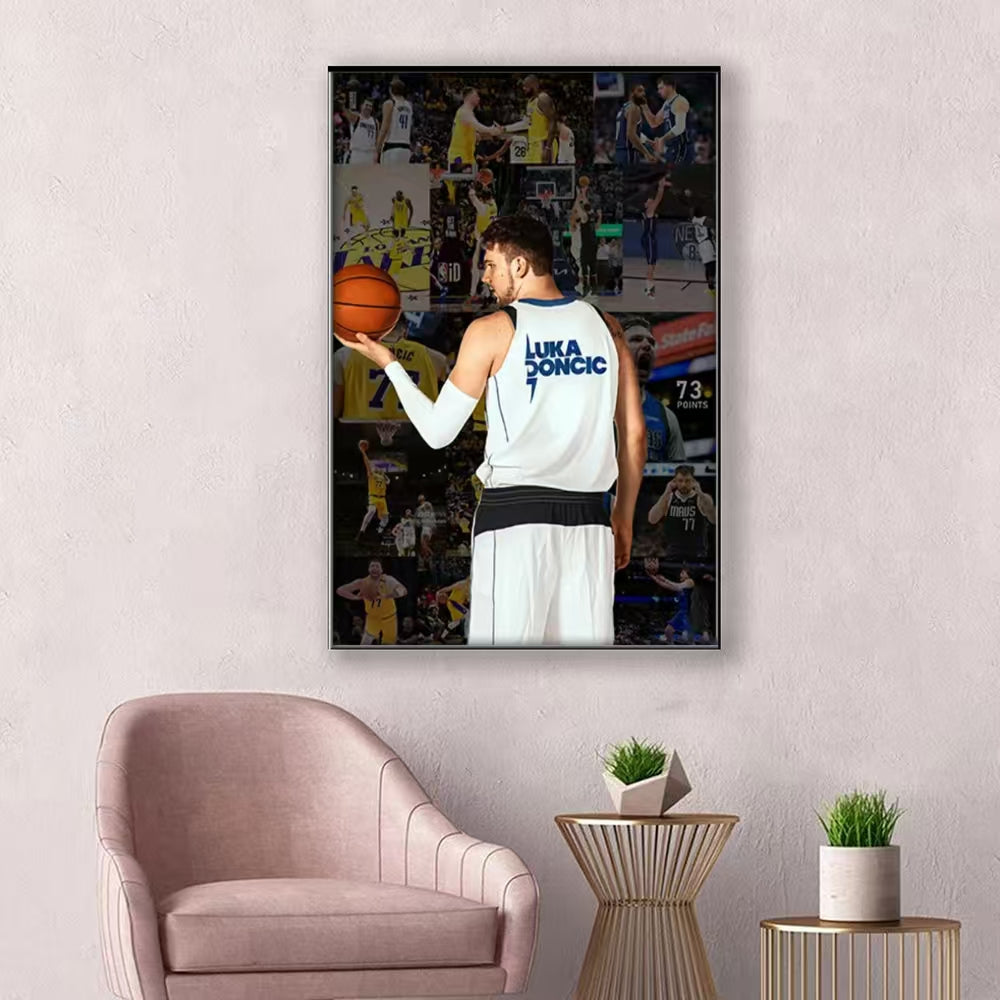 Luka Dončić Wall Art