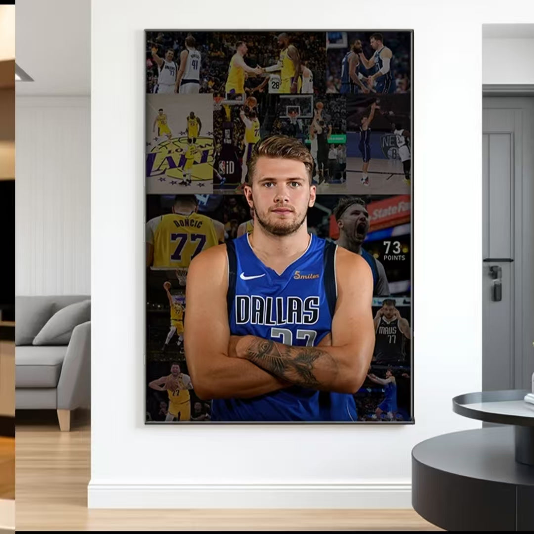 Luka Dončić Wall Art