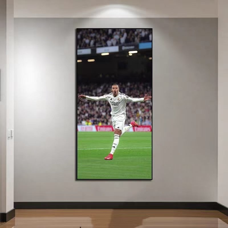 Kylian Mbappe Wall Art