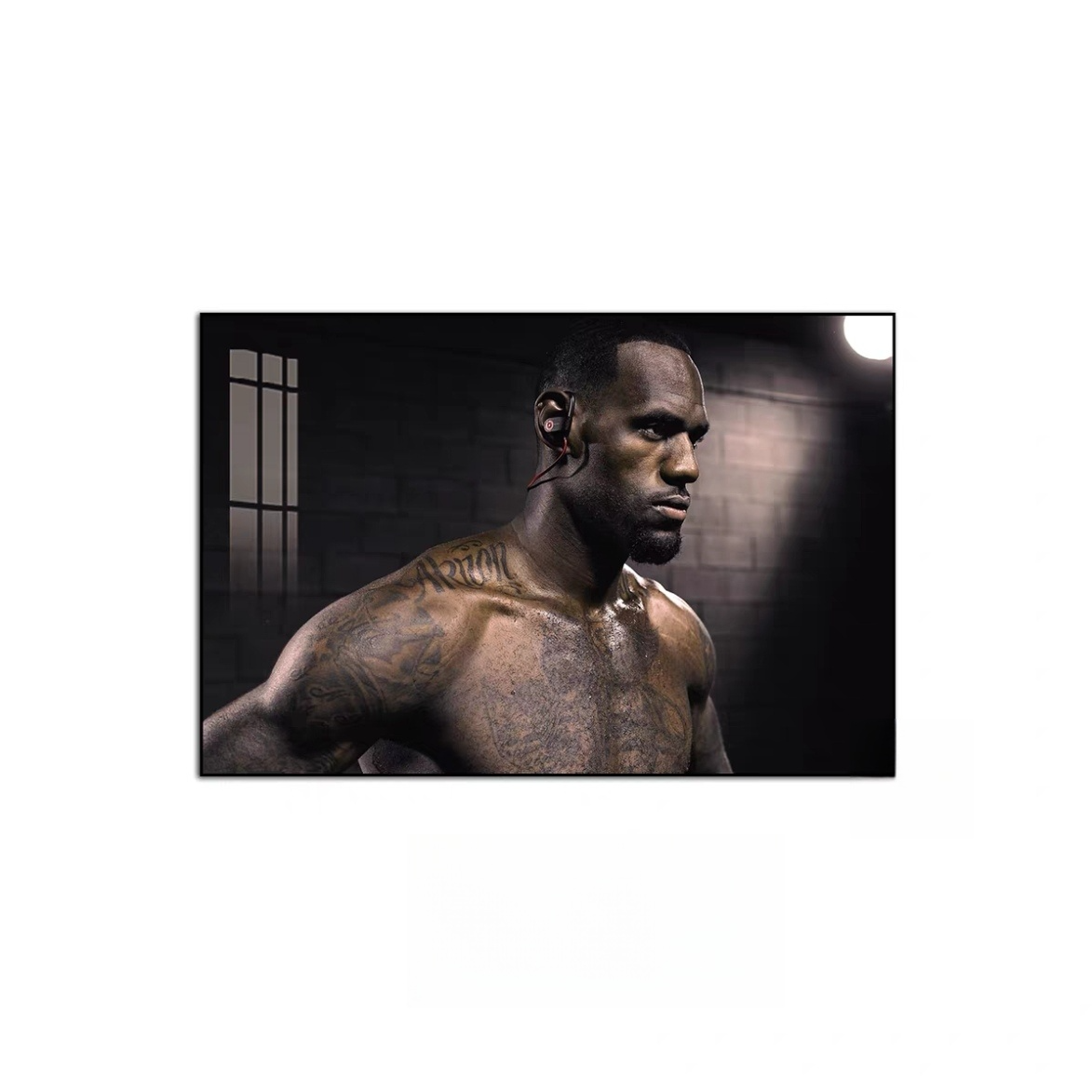 Arte de pared de LeBron James