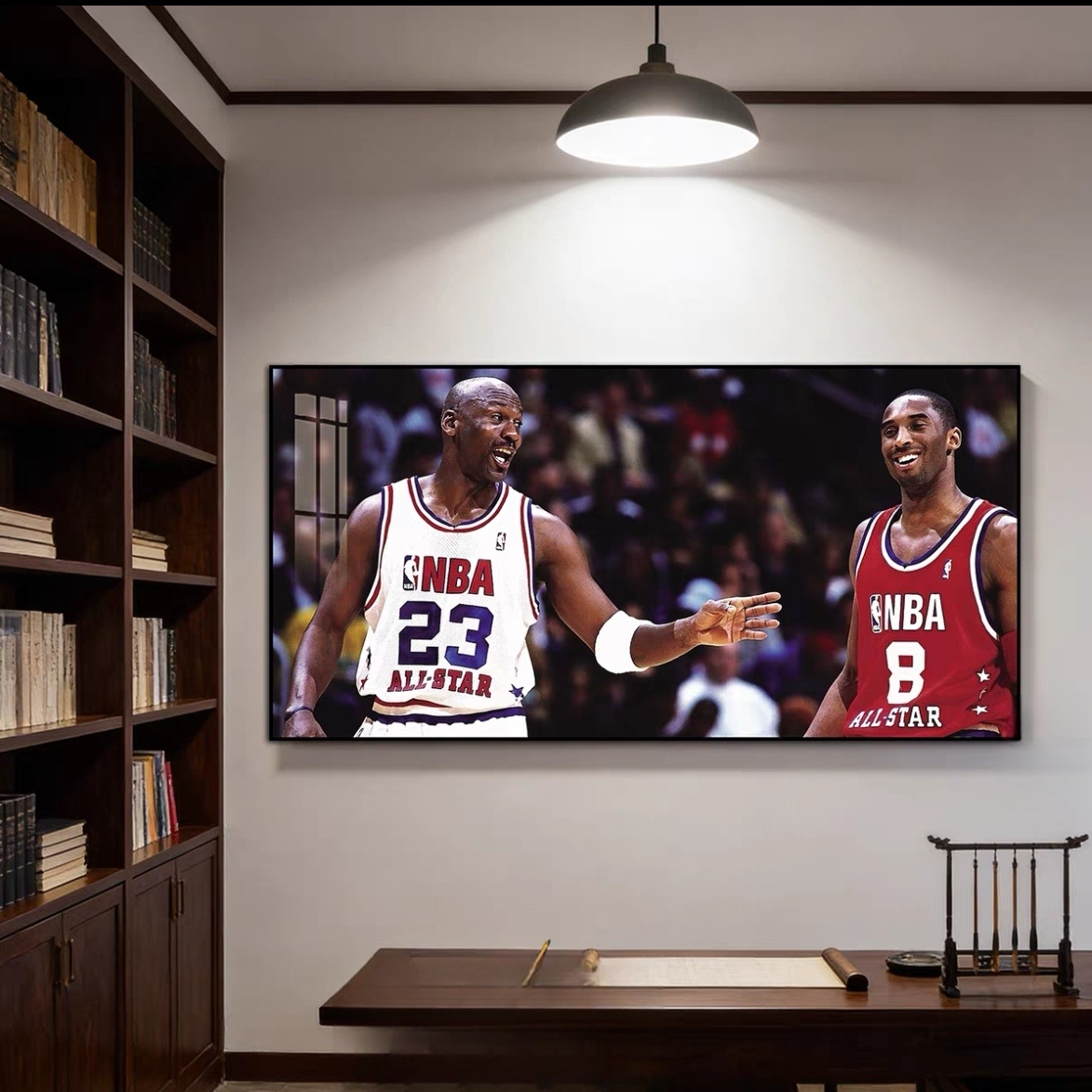 Michael Jordan and Kobe Bryant Wall Art
