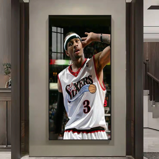Allen Iverson Wandkunst