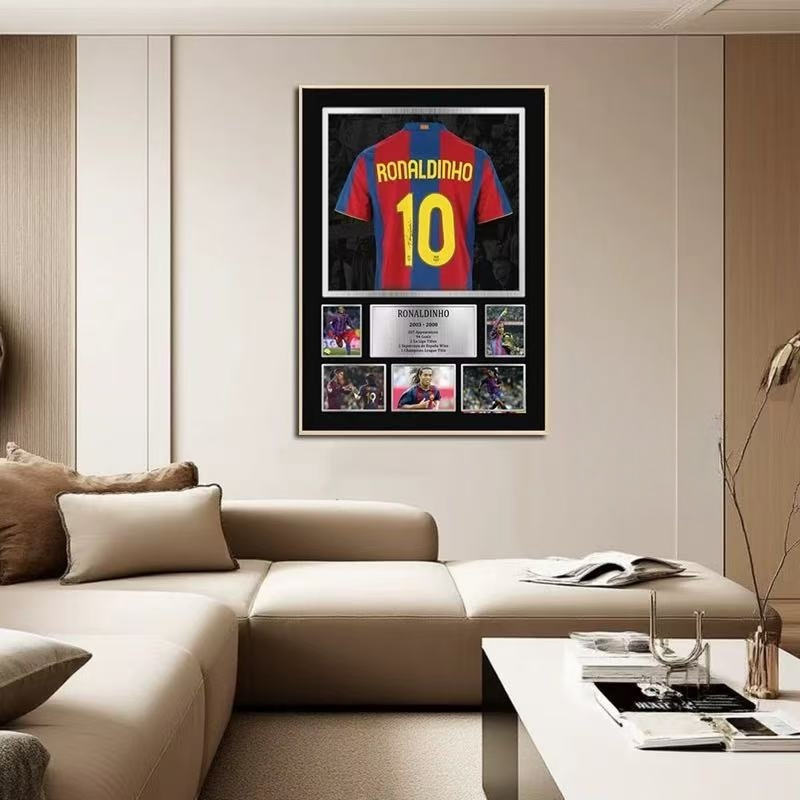 Art mural décoratif de Ronaldinho