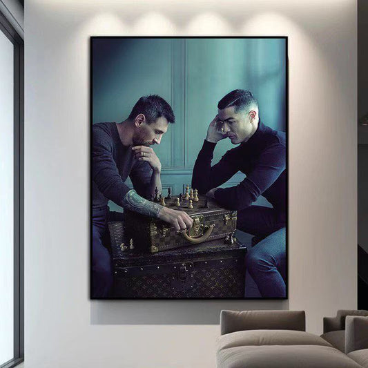 Lionel Messi Wandkunst