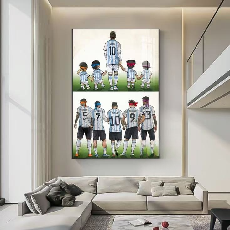 Lionel Messi Wall Art