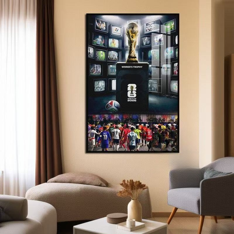 Arte de pared de Lionel Messi