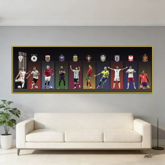 all football Wall Art