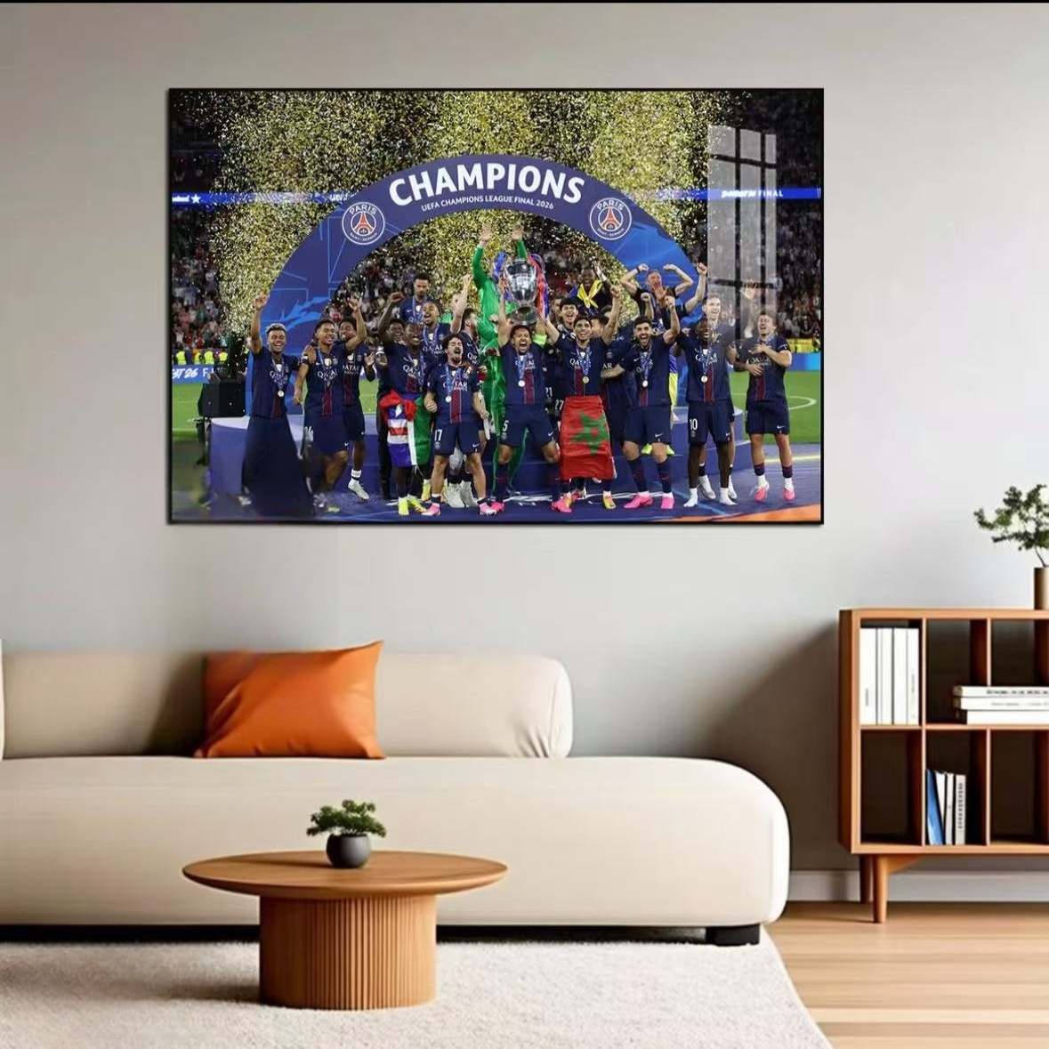 "Paris Saint-Germain: 2026  Wall Art