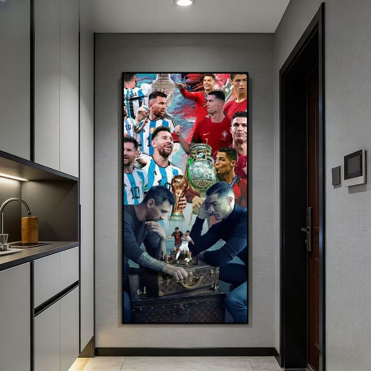 Art mural de Cristiano Ronaldo