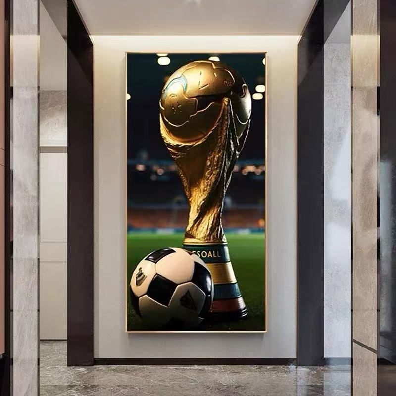 Lionel Messi Wandkunst