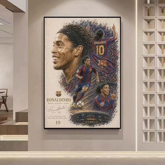 Ronaldinho Decorative Wall Art