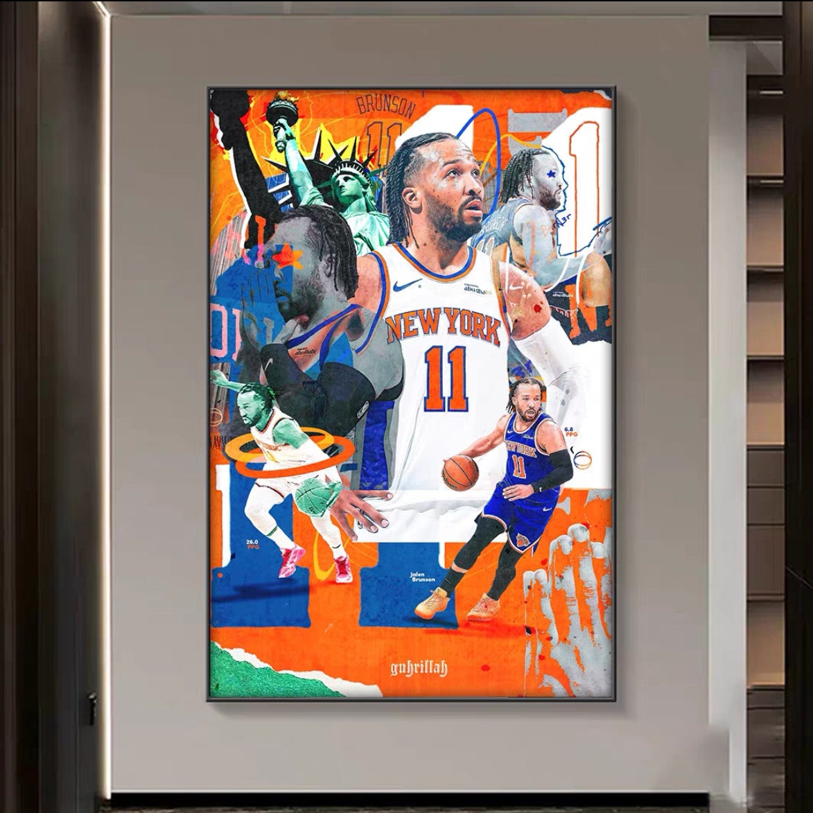Jalen Brunson  Wall Art