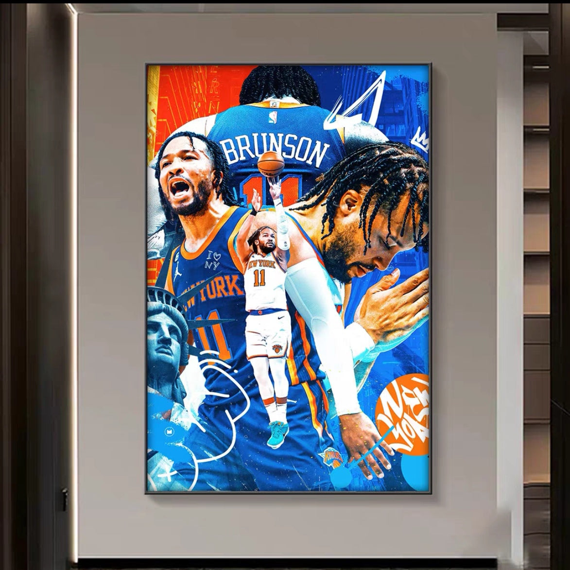 Jalen Brunson  Wall Art