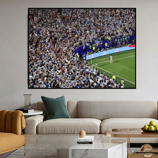 Lionel Messi Wandkunst