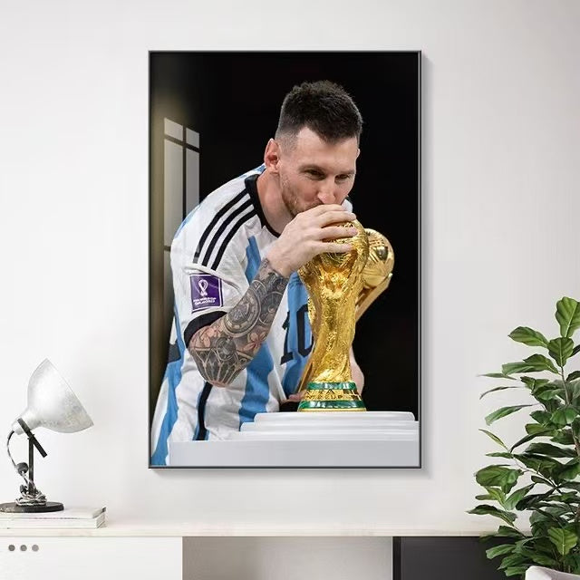 Art mural Lionel Messi