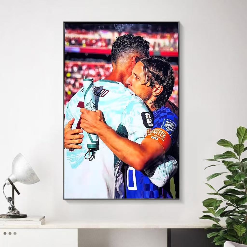 2026 worldcup Luka Modric Wall Art