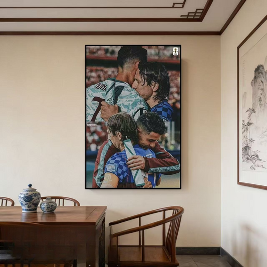 Art mural Luka Modric